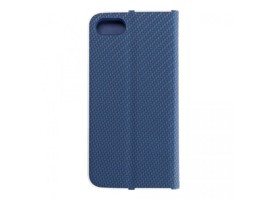 Pouzdro Luna Carbon iPhone 7 / 8 / SE 2020  modré