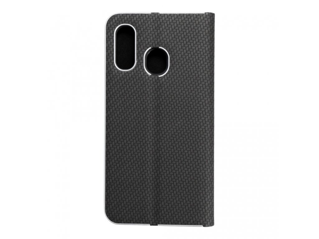 Pouzdro Luna Carbon Samsung Galaxy A40 černé