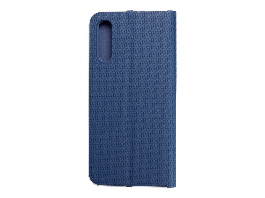 Pouzdro Luna Carbon Samsung Galaxy A50 modré