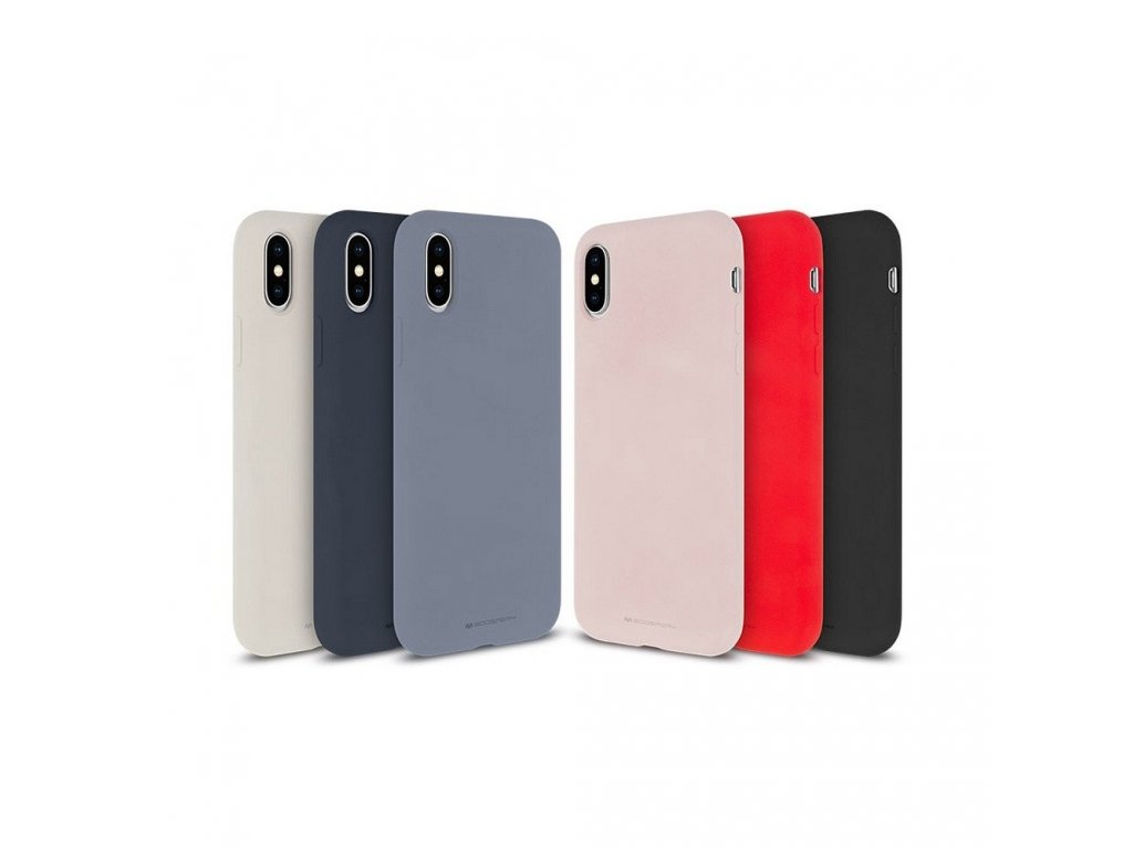 Pouzdro Mercury Silicone iPhone 12 Mini růžové