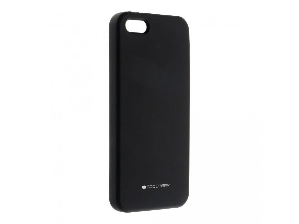 Pouzdro Mercury Silicone iPhone 5 / 5S / SE černé