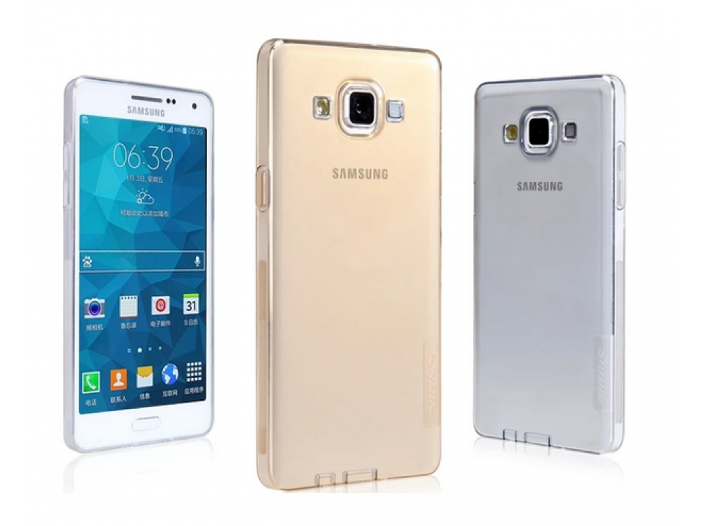  Pouzdro Nillkin Nature TPU Samsung Galaxy A5 - transparentní