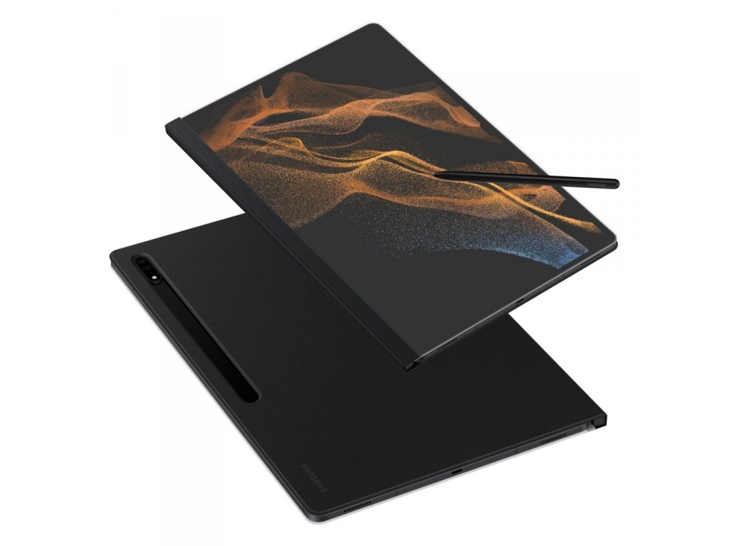 Pouzdro Note View Cover pro Samsung Galaxy Tab S8 Ultra černé (EF-ZX900PBEGEU)