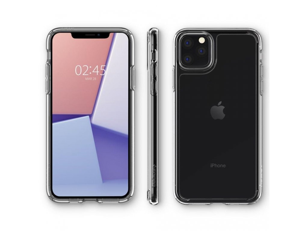 Pouzdro Quartz Hybrid iPhone 11 Pro Max průsvitné