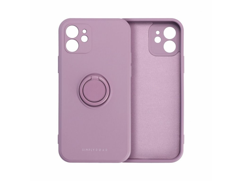 Pouzdro Roar Amber Case iPhone Xs Max fialové