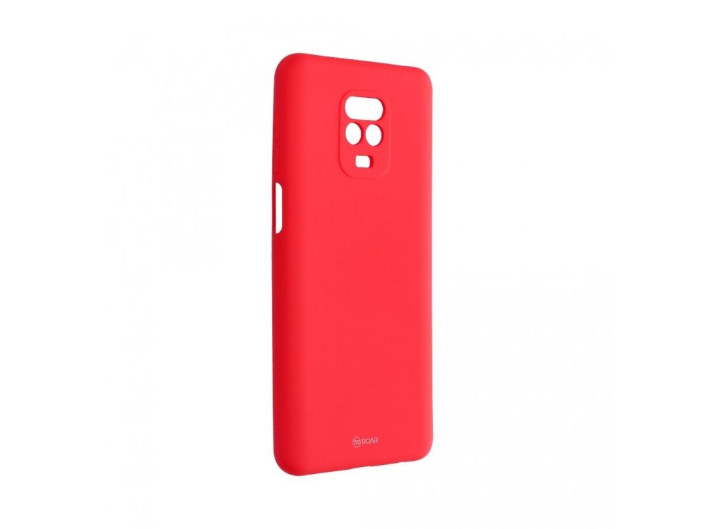 Pouzdro Roar Colorful Jelly Case Xiaomi Redmi Note 9 Pro růžové