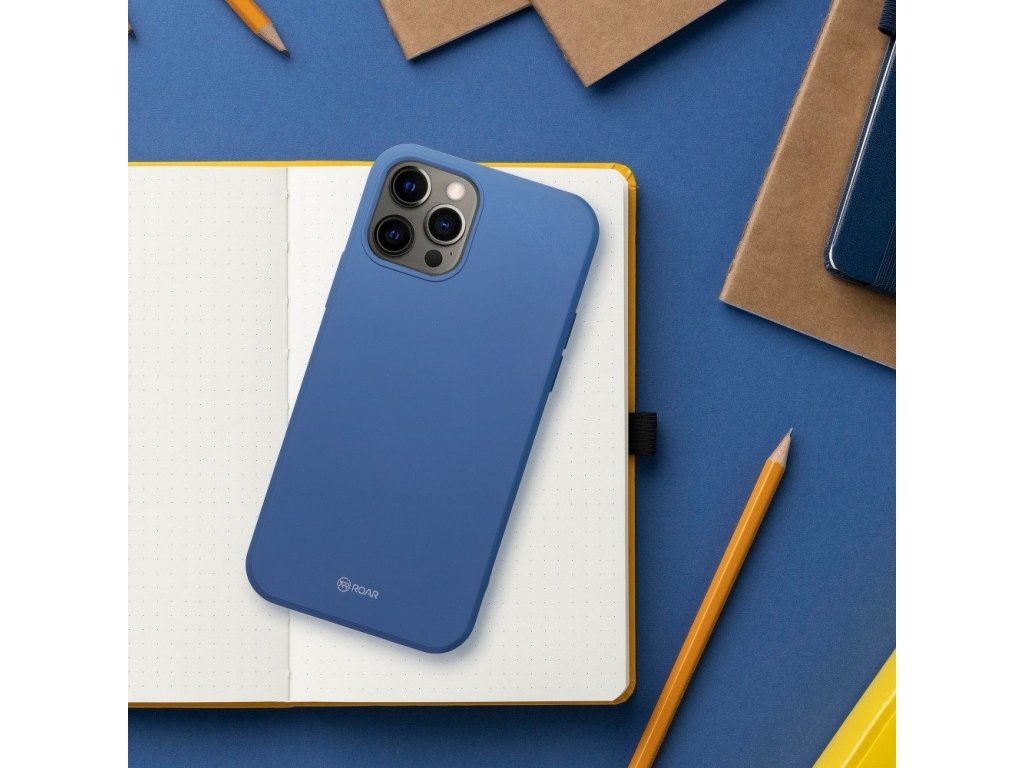 Pouzdro Roar Colorful Jelly Case Xiaomi Redmi Note 9 Pro tmavě modré