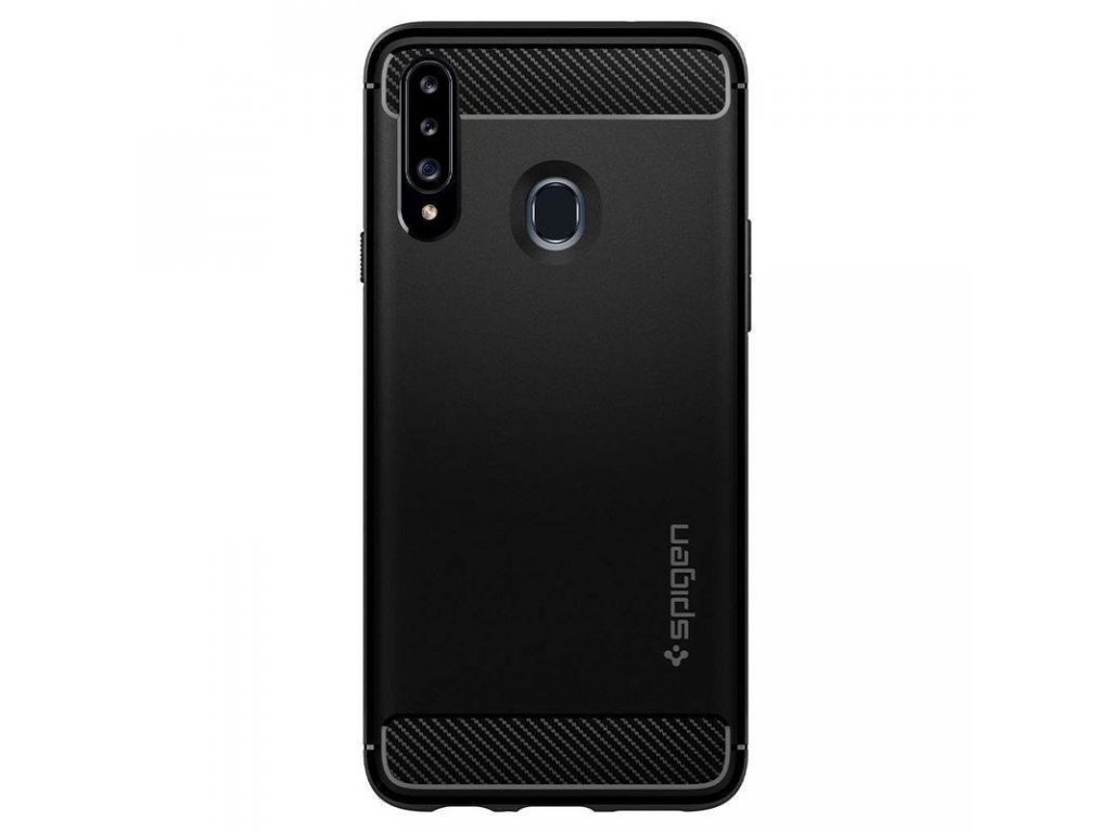 Pouzdro Rugged Armor Galaxy A20s matte černé