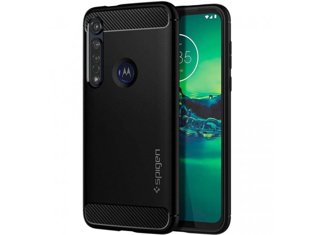 Pouzdro Rugged Armor Motorola Moto G8 Plus matte černé