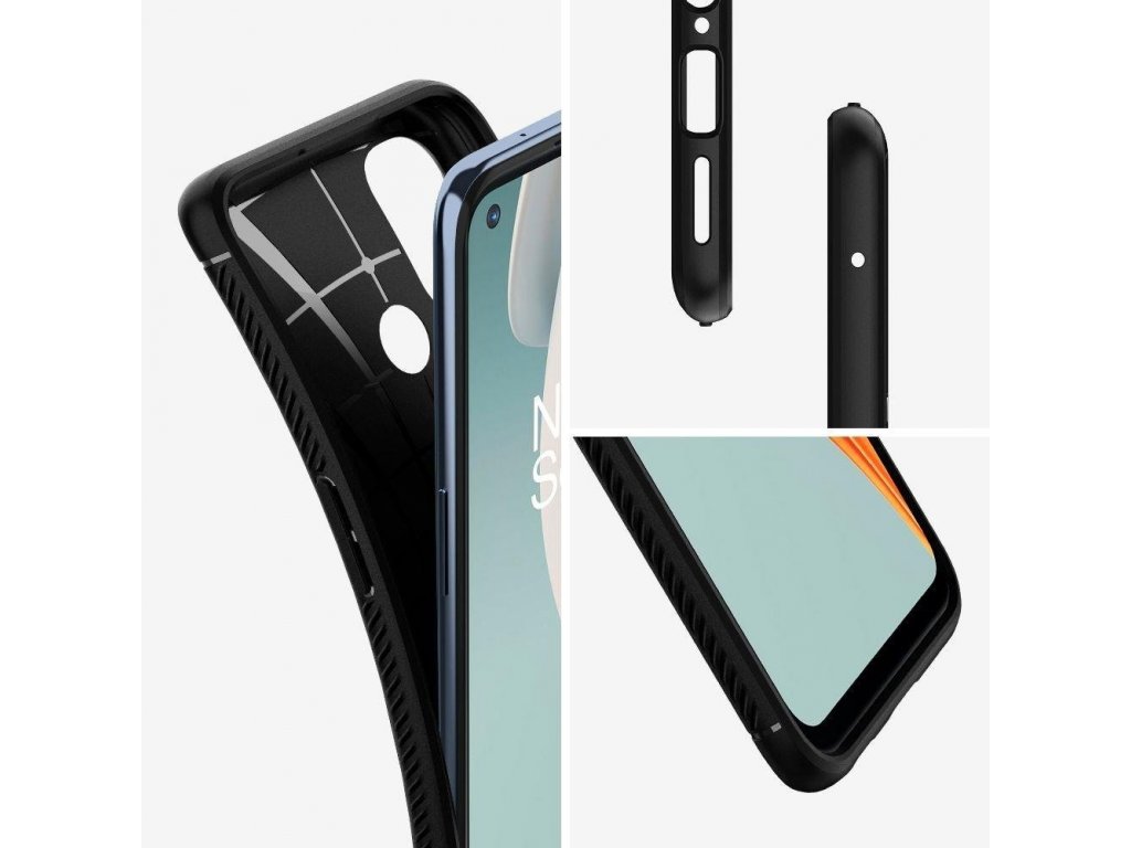 Pouzdro Rugged Armor OnePlus Nord N100 matte černé