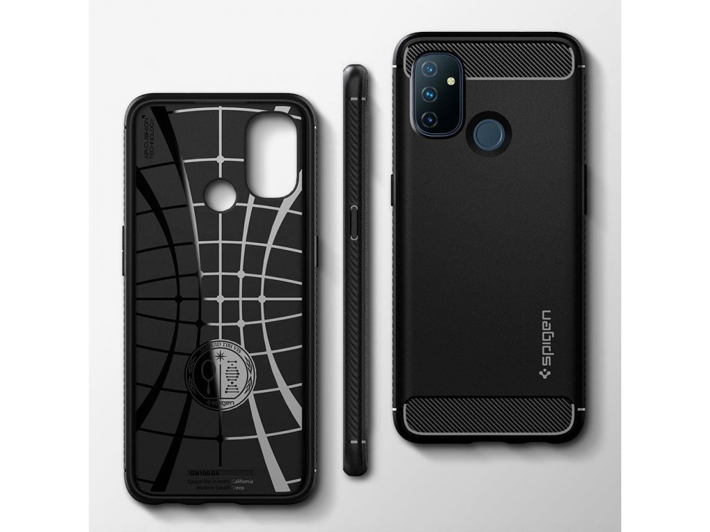 Pouzdro Rugged Armor OnePlus Nord N100 matte černé