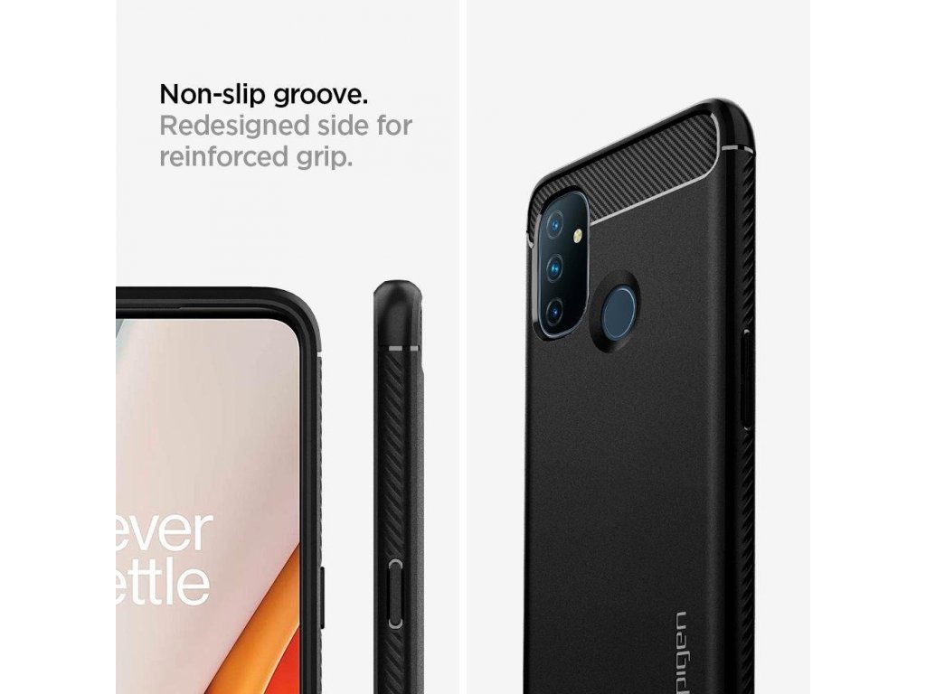 Pouzdro Rugged Armor OnePlus Nord N100 matte černé