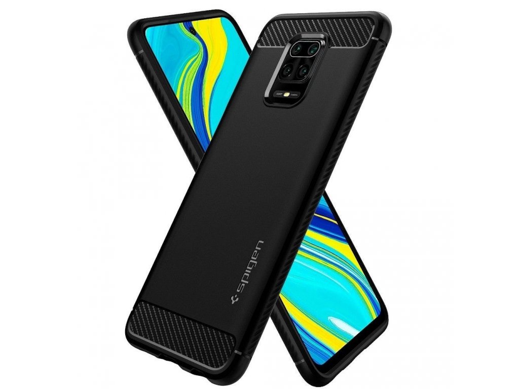 Pouzdro Rugged Armor Xiaomi Redmi 9S / 9 Pro / 9 Pro Max Matte černé