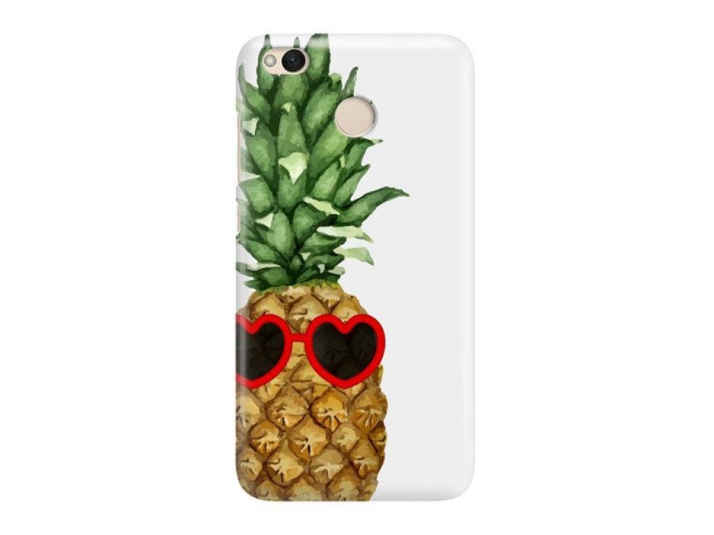 Pouzdro s potiskem ananas Xiaomi Redmi 4X