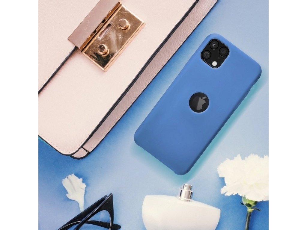 Pouzdro Silicone Huawei P Smart 2019 modré