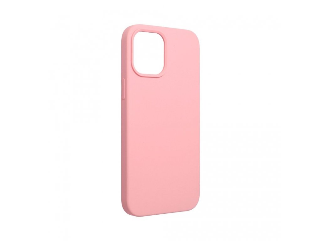 Pouzdro Silicone iPhone 12 Pro Max pudrově růžové