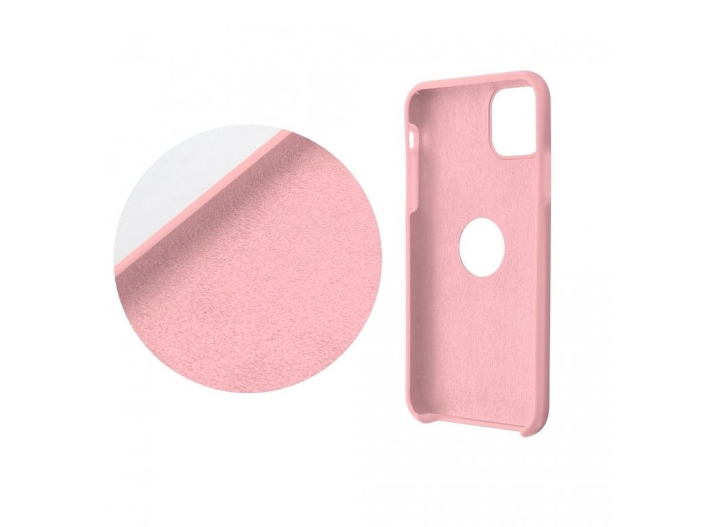 Pouzdro Silicone iPhone 7 / 8 pudrově růžové