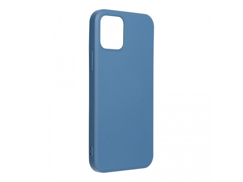 Pouzdro Silicone Lite iPhone 12 / 12 Pro modré