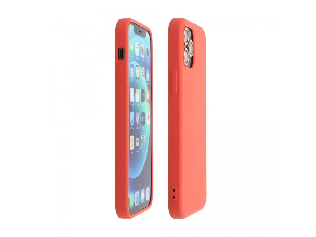 Pouzdro Silicone Lite iPhone 12 Mini růžové