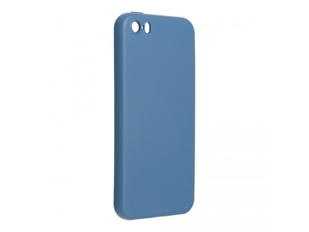 Pouzdro Silicone Lite iPhone 5 / 5S modré