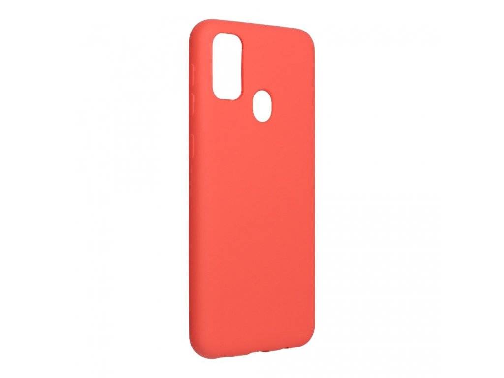 Pouzdro Silicone Lite Samsung Galaxy M21 růžové