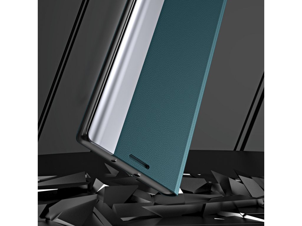 Pouzdro s vyklápěcím stojánkem Sleep Case Pro pro Xiaomi Redmi 11A / Poco C55 / Redmi 12C - modré
