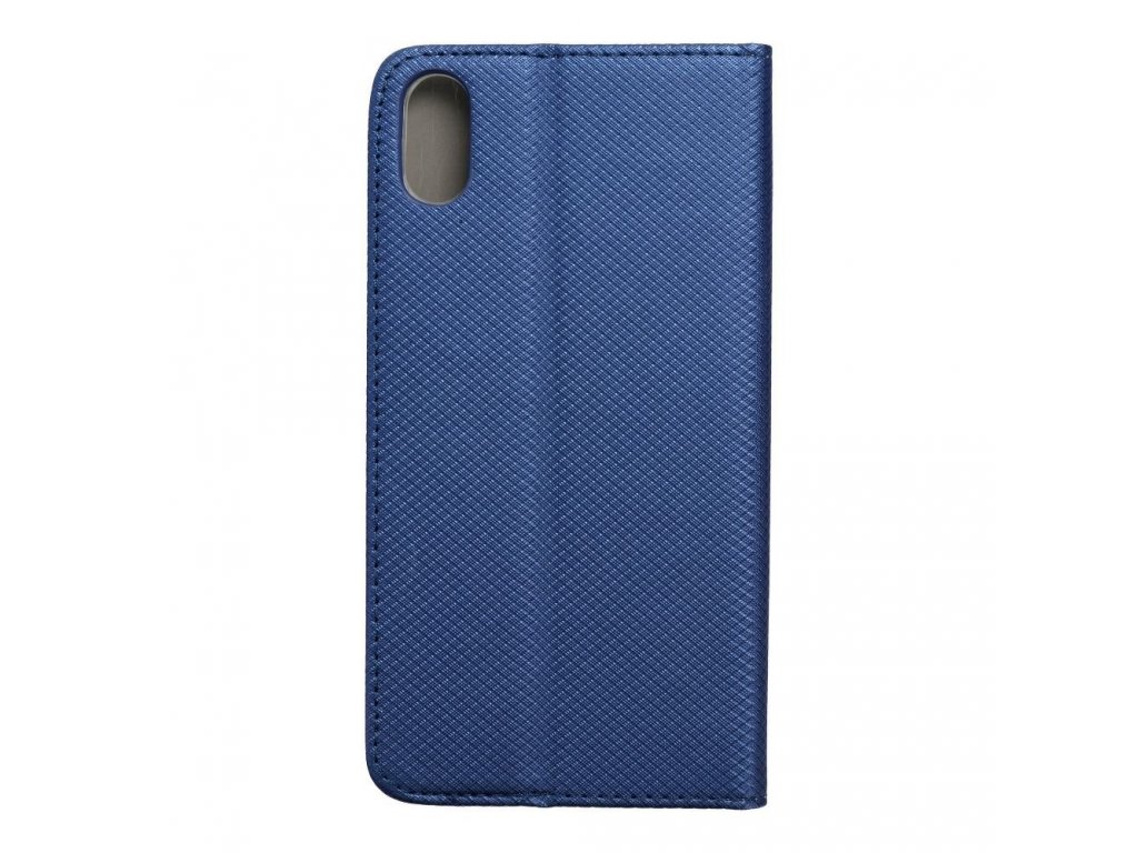 Pouzdro Smart Case book iPhone XS Max tmavě modré