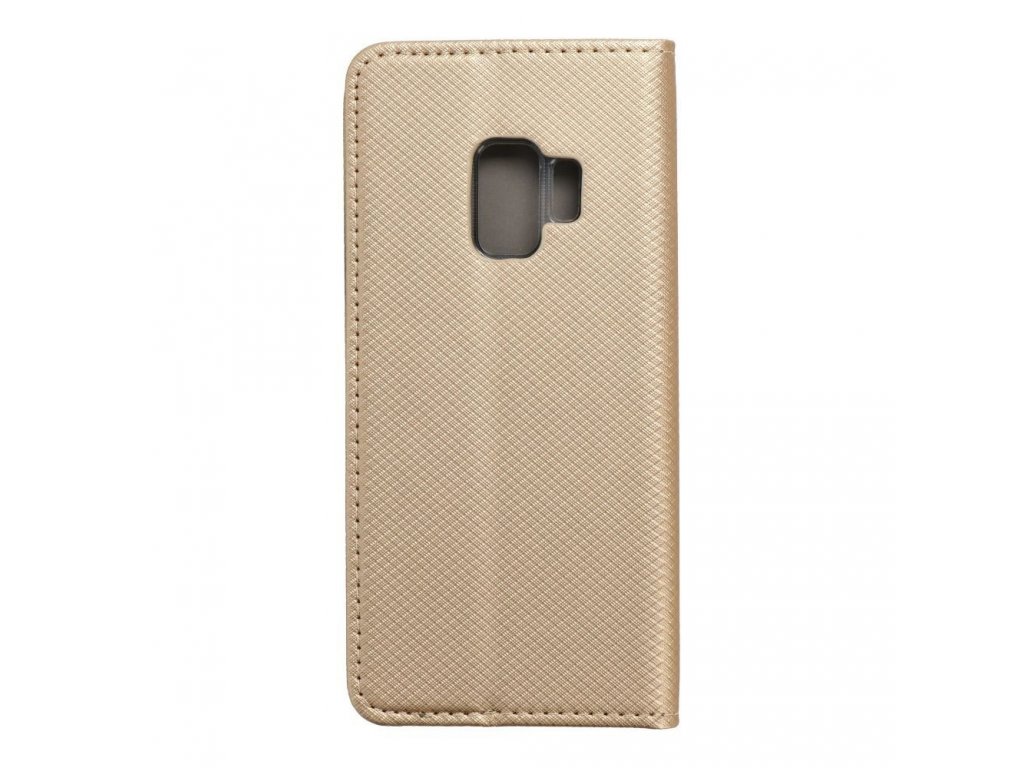 Pouzdro Smart Case book Samsung Galaxy S9 zlaté