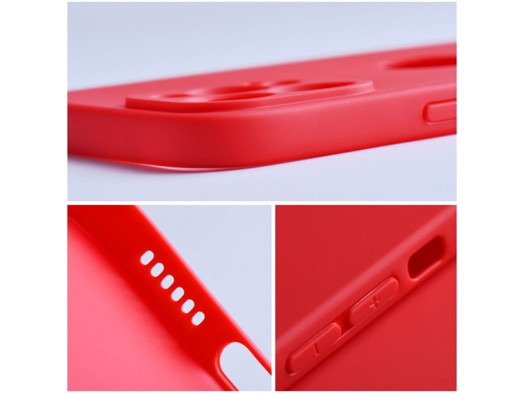 Pouzdro Soft Case Xiaomi Redmi 9C červené