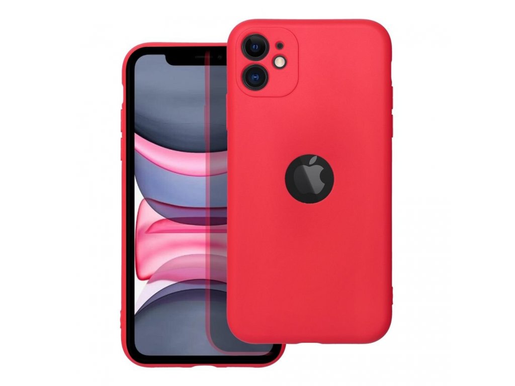 Pouzdro Soft iPhone 11 červené