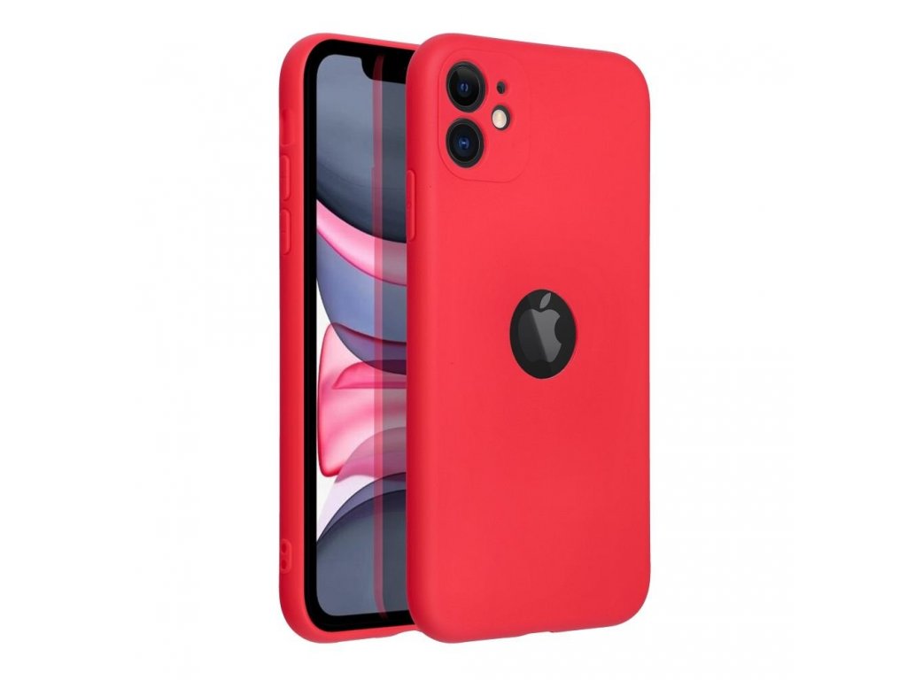 Pouzdro Soft iPhone 11 červené