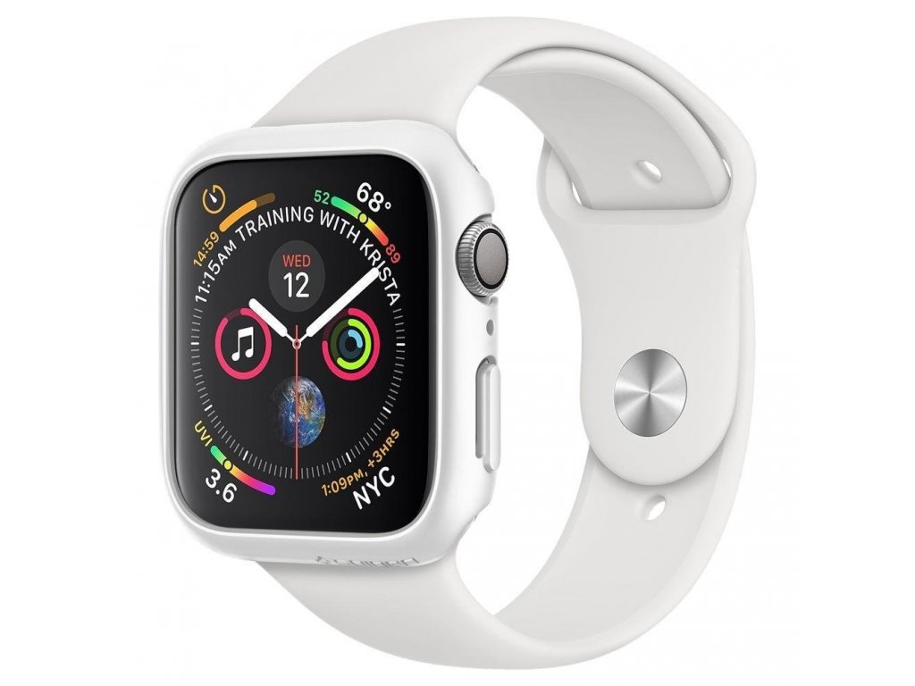 Pouzdro Thin Fit Apple Watch 4/5 (44MM) bílé