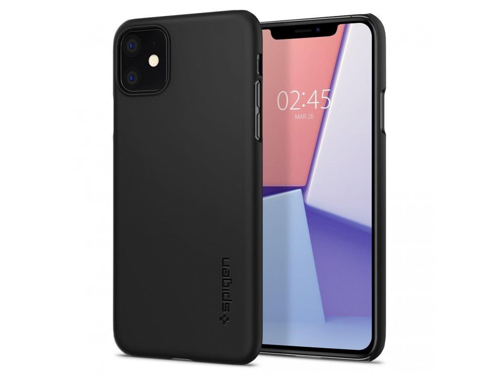 Pouzdro Thin Fit iPhone 11 černé