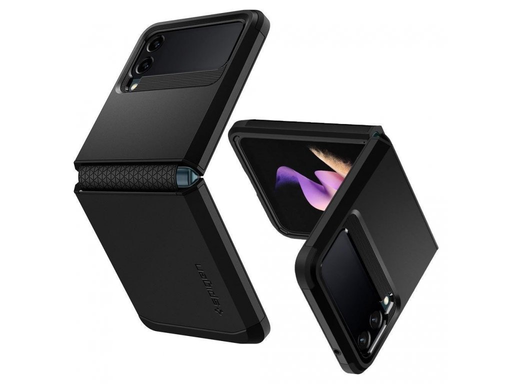 Pouzdro TOUGH ARMOR GALAXY Z FLIP 3 BLACK