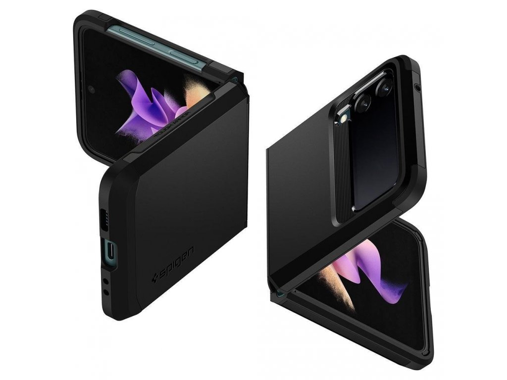 Pouzdro TOUGH ARMOR GALAXY Z FLIP 3 BLACK