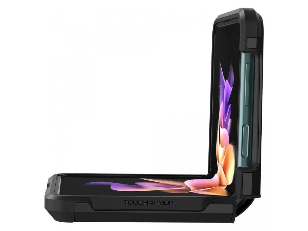 Pouzdro TOUGH ARMOR GALAXY Z FLIP 3 BLACK