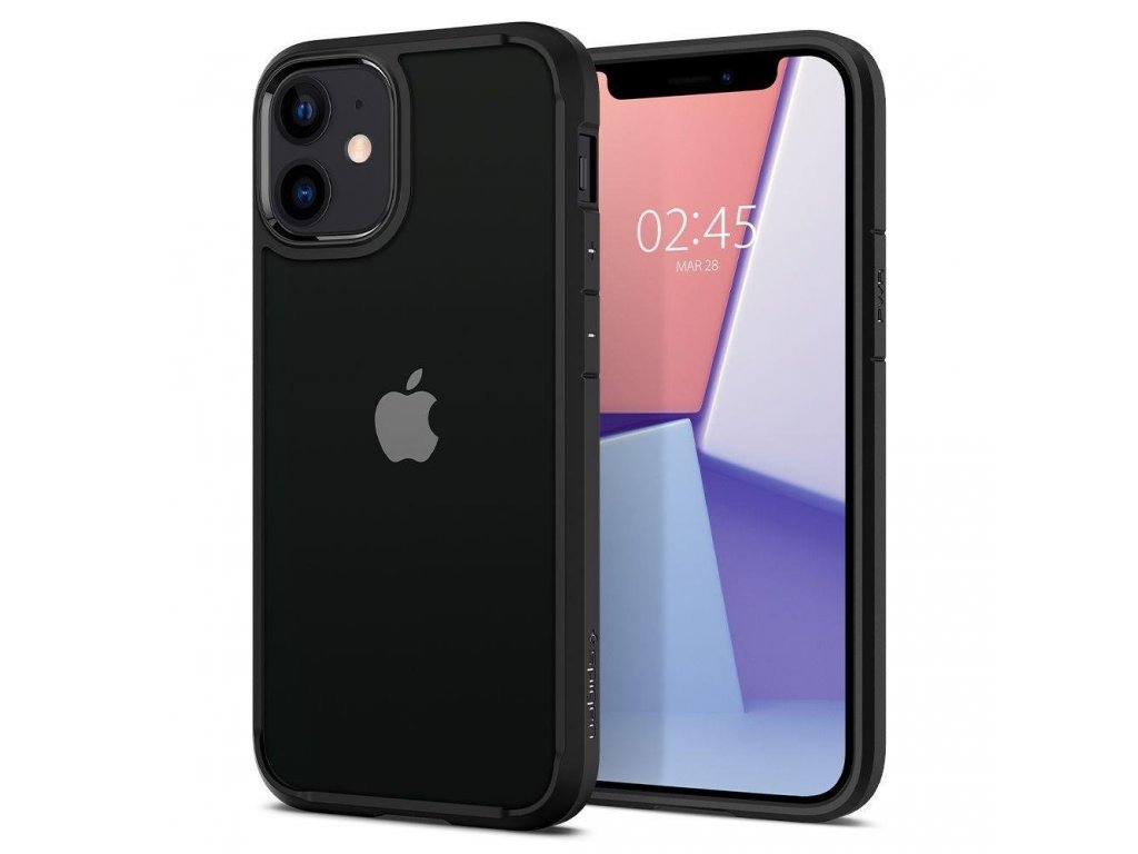 Pouzdro Ultra Hybrid iPhone 12 Mini Matte černé