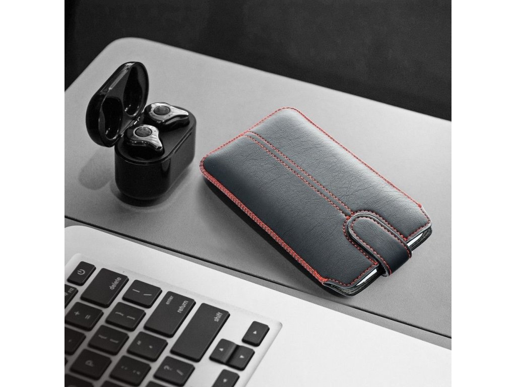 Pouzdro Ultra Slim M4- iPhone 6 Plus / 7 Plus / 8 Plus / XS Max / 11 Pro Max / Samsung S10+/A10/A30s/A50 černé