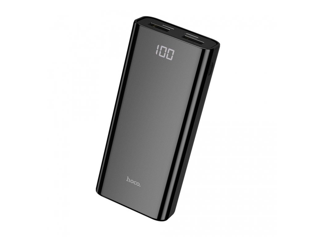 Power banka HOCO 10 000mAh QC 2x Type C PD 20W + Type USB-C 3.0 + 2x USB 22W J45 černá