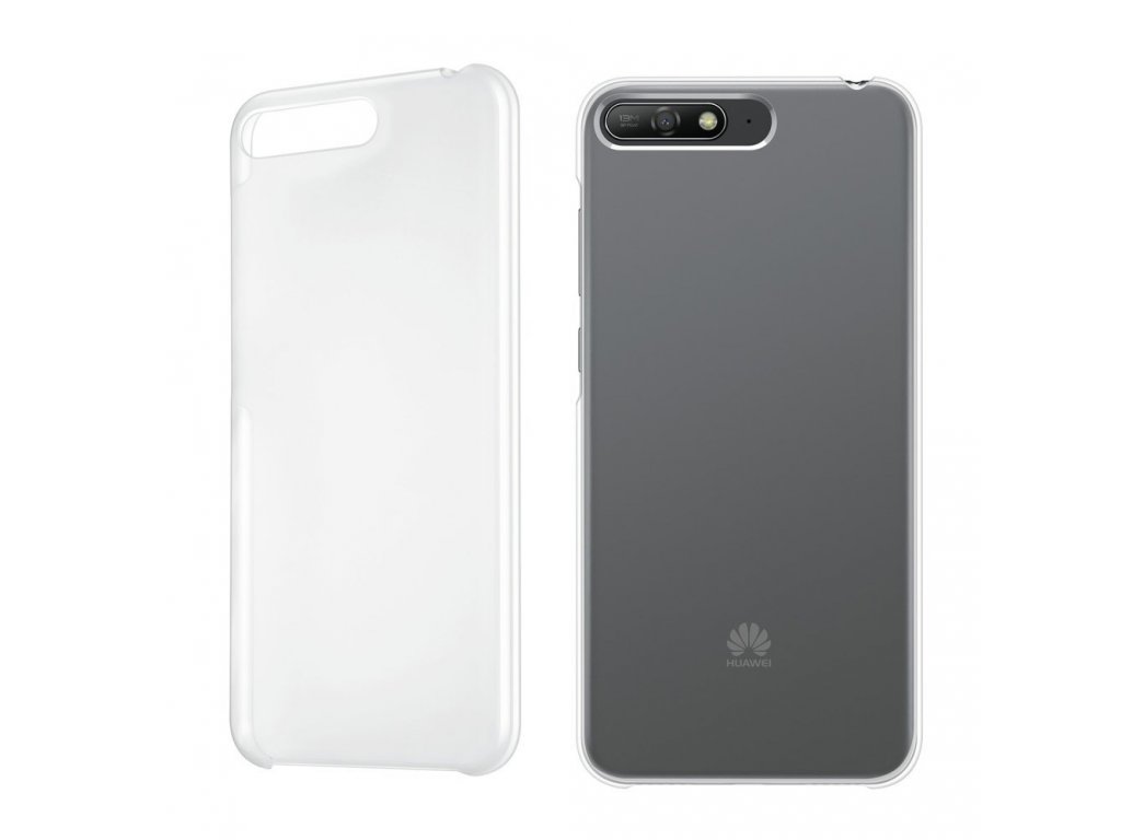 Protective PC Case pouzdro Huawei Y6 2018 průsvitné (51992440)