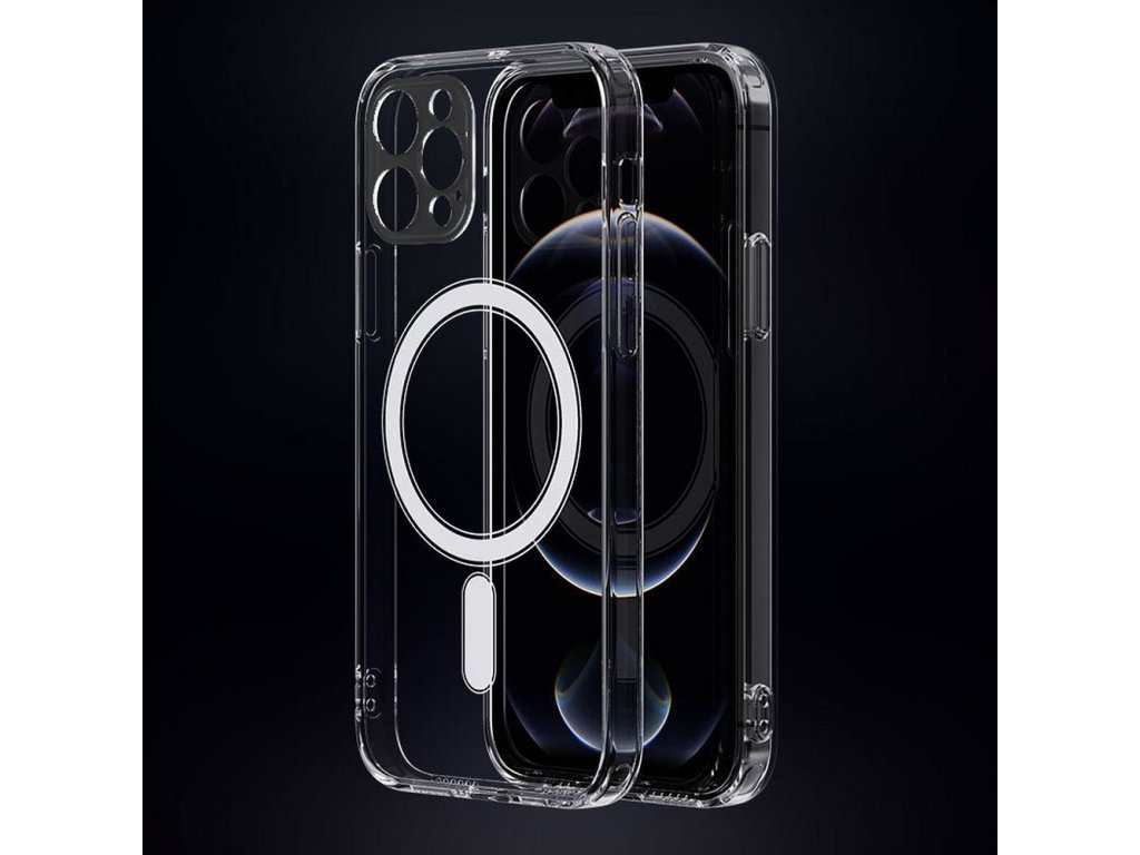 Průhledný zadní kryt Mag pro IPHONE 11