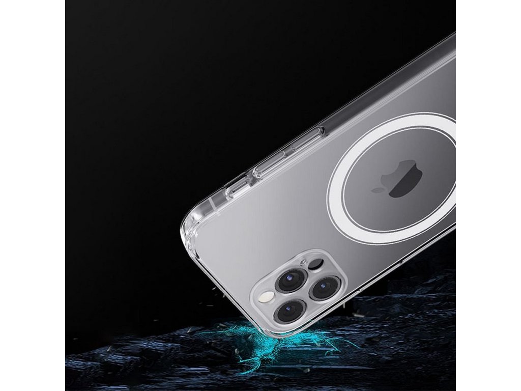 Průhledný zadní kryt Mag pro IPHONE 11