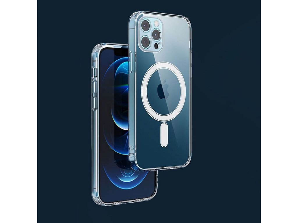 Průhledný zadní kryt Mag pro IPHONE 11