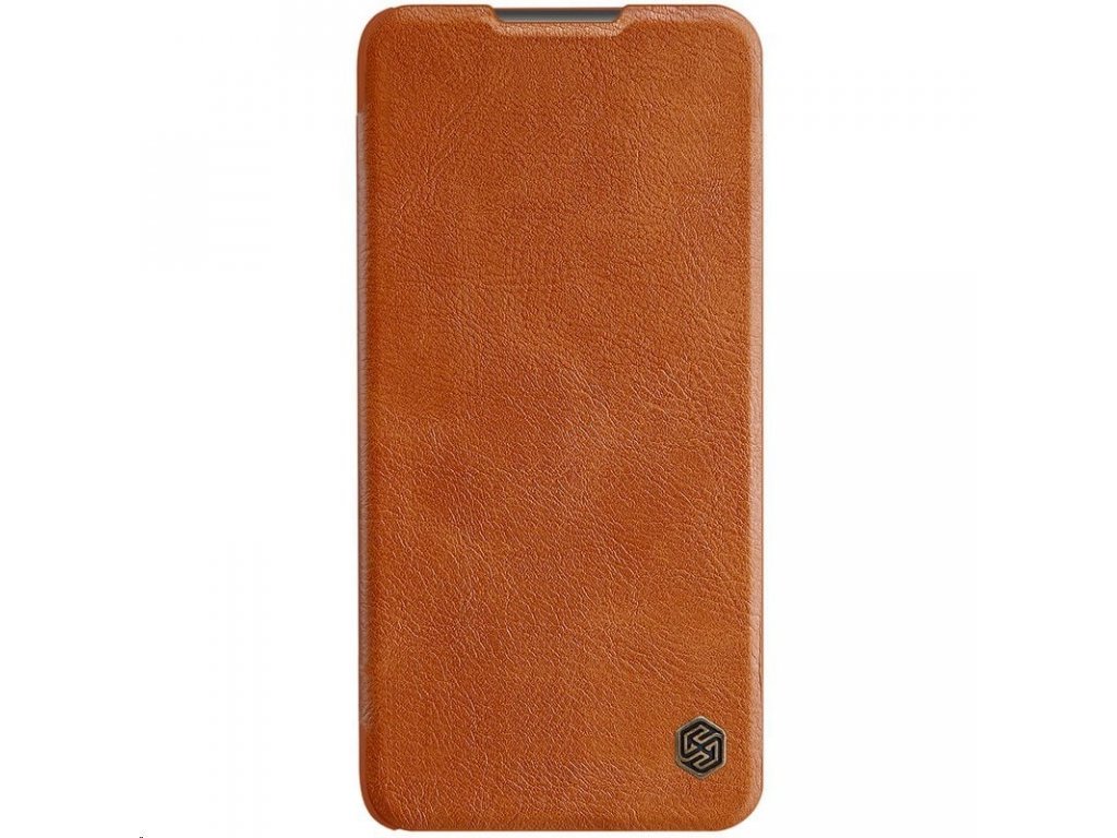 Qin Book Pouzdro pro Xiaomi Redmi 9T Brown