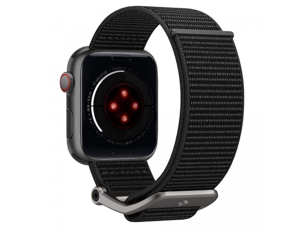 Řemínek DURAPRO FLEX pro APPLE WATCH 4 / 5 / 6 / 7 / SE (42 / 44 / 45 MM) černý