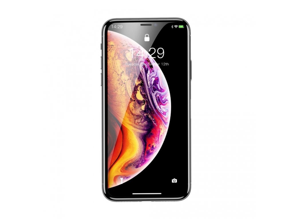 Rigid-edge Tempered Glass tvrzené sklo 3D 0,3 mm se zesíleným rámem Apple iPhone XS Max černé