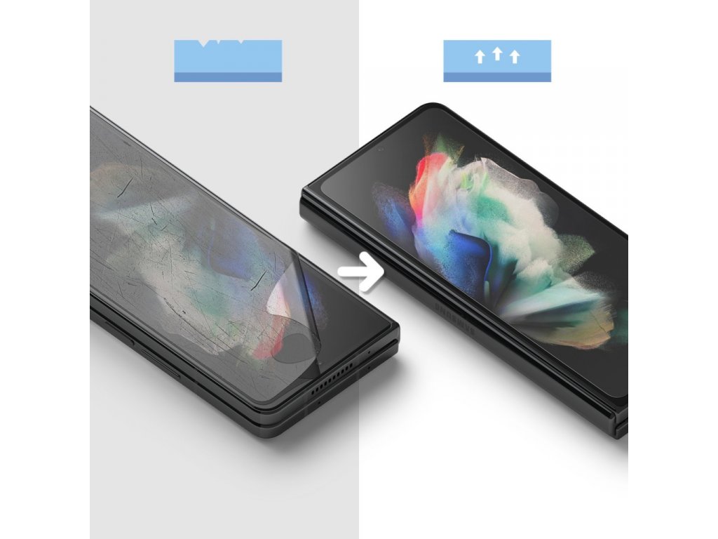 Ringke Dual Easy Film přední a zadní fólie na displej pro Samsung Galaxy Z Fold4 