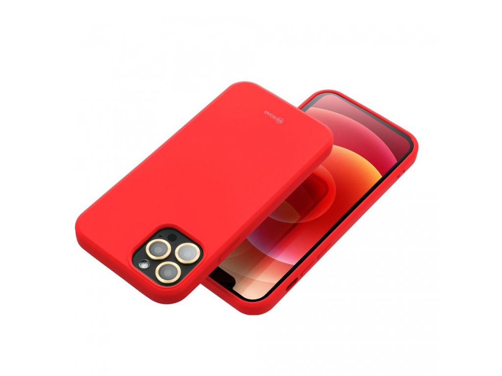 Pouzdro Roar Colorful Jelly pro iPhone 15 - růžová