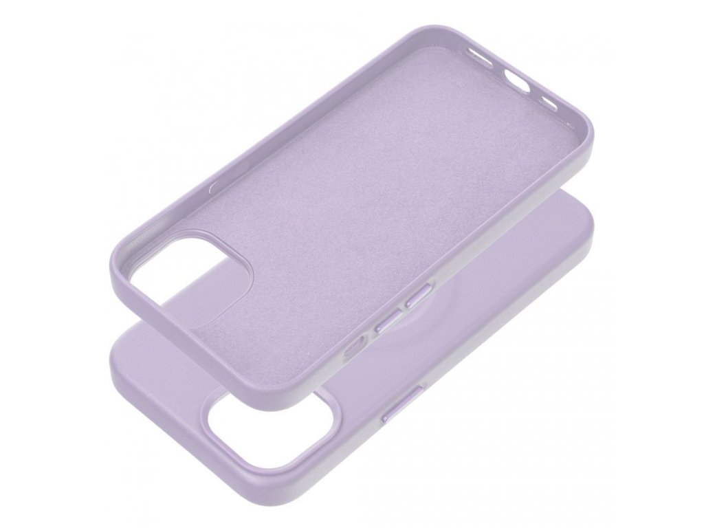 Roar Leather Mag Case - for iPhone 14 Plus purple