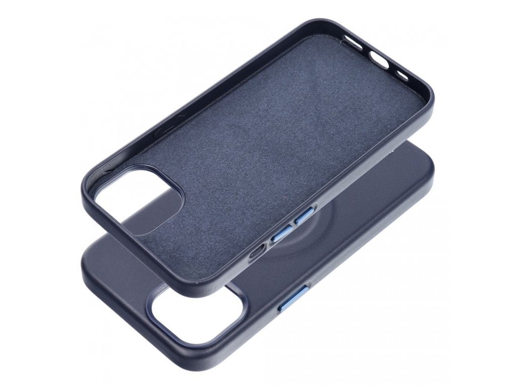 Roar Leather Mag Case - for iPhone 14 Pro Max  navy